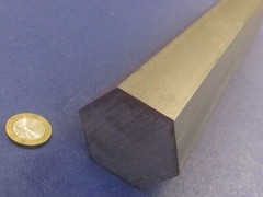 4140 Alloy Steel Hex Rod 2.00″ Hex x 6 Foot Length