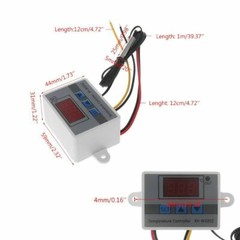 110 220V Pro W3002 Digital Temperature LED Thermostat Regulator Switch Tester
