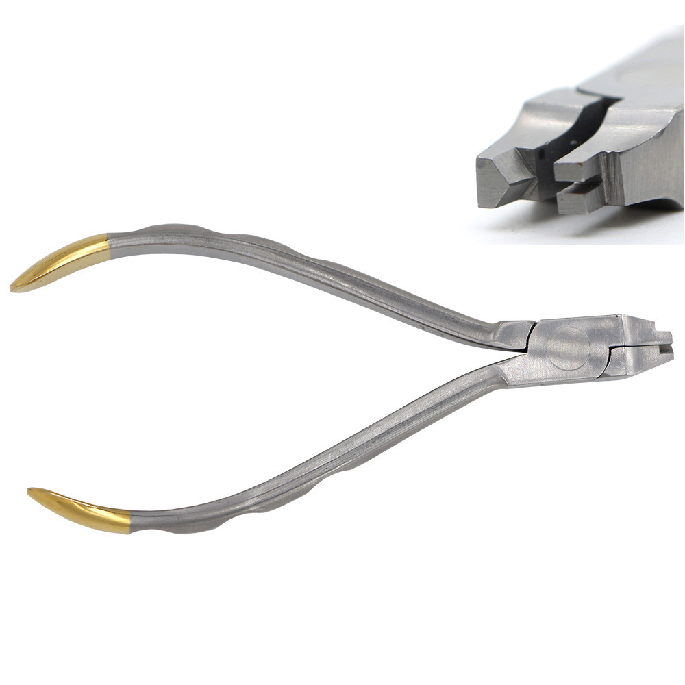 New 1pc Dental Plier Orthodontic Crimpable Hook Placement Pliers S.S BOMAOER