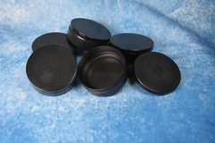 100 New 2oz chew cans plastic 2.5″x7/8″ Storing Spices, Candies, BPA-free w seal