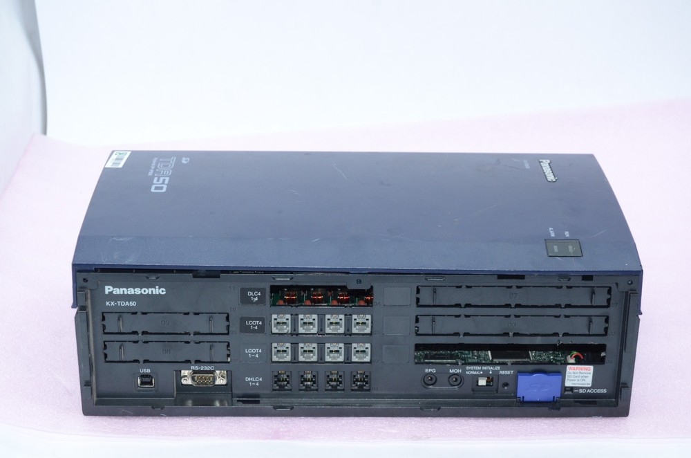 Panasonic TDA50 Hybrid IP-PBX Control Unit As Is T5