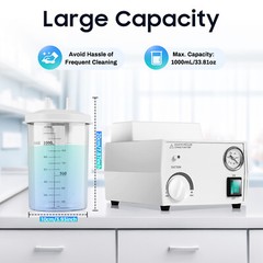 Portable Dental Suction Machine Oral Emergency Vacuum Phlegm Suction Unit