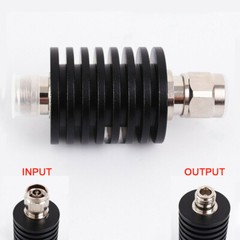 25Watt N-JK RF Fixed Attenuator DC-3GHz 50ohm 6db 15db 10db 20db 30db 40db