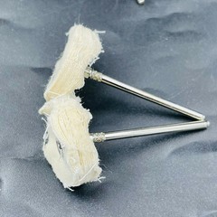 Dental Polishing Brush Wheel Cotton Cloth Odontologia Buffing Rotary Grind Tools
