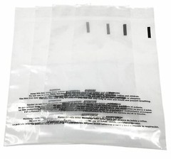 Resealable Suffocation Warning Bags 1.5mil – 6×9 8×10 9×12 10×13 12×15 18×24