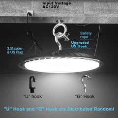 Lightdot Upgraded 200W 6-Pack High Bay LED Shop Light 30000lm (Eqv.800W MH/HPS)