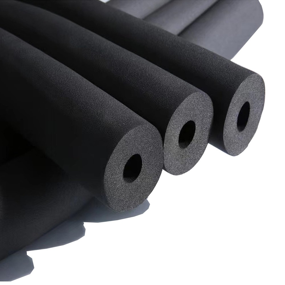 Pipe Insulation Foam Tube (3/8″ x 2-3/8″ x 6FT), Black, Nitrile Rubber, Therm…