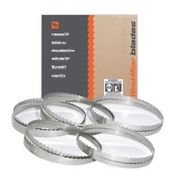 NEW Wood-Mizer DoubleHard Sawmill Bandsaw Blades for Portable Sawmills – 5 Pack