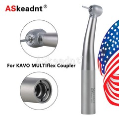 Dental Fiber Optic LED High Speed Handpiece Ceramic fit KAV MULTIflex Coupler po