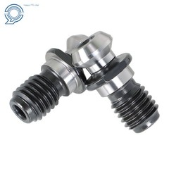 CAT40 45°0.740″Coolant Pull Stud Retention Knob for Mazak Fadal HURCO Okuma 5Pcs