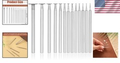 High-Speed Steel Diamond Burs Set – 13 Bowl Shape Bits for Jewelry & Stone Work