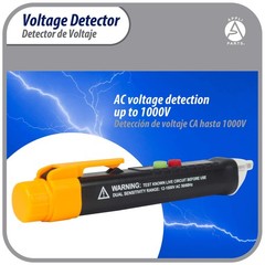 Appli Parts APET-TE1 Non Contact AC Voltage Tester Pen with LED Flashlight and B