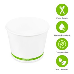 Karat Earth 32oz Eco-Friendly Paper Food Containers – Generic (140.5mm), 600 pcs