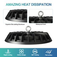 10Pcs 500W UFO Led High Bay Light Industrial Garage Commercial Gym Shop Light