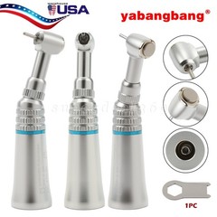 5*Yabangbang Dental Low Speed Contra Angle Handpiece Push E-type Fit FG1.6mm Bur