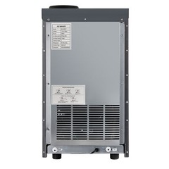 132Lbs Commercial Ice Maker Built-in Ice Cube Machine 33Lbs Storage Undercounter