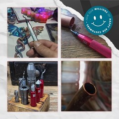 Heavy-Duty Deburring Tool for Metal, PVC & 3D Printed Edges – 11 Blades