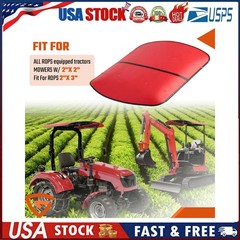 Tuff Top Style Tractor Canopy Red 48×52 For 2×2 2×3 ROPS Sun Shield Kit