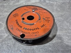 Vtg DORMAN PRODUCTS INC Cincinnati Black Annealed Mechanics Wire Spool Used