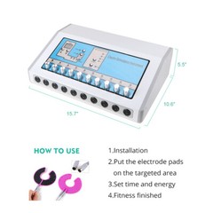2 in 1 Micro-pulse Body Relax&Tighten Electrode Muscle Stimulation Machine