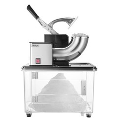 VEVOR Commercial Ice Crusher 661LBS/H Electric Snow Cone Maker Shaved Ice Black
