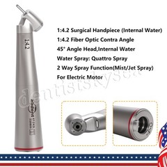 Abdent Dental 1:4.2 LED Fiber Optic Quattro Spray Contra Angle Handpiece