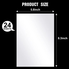20Pcs Vinyl Siding Repair Kit, Self-Adhesive Waterproof Glossy PVC White