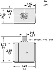 Square D HEPD80 Whole House Surge Protector, 80kA, 120/240V, 1-Phase