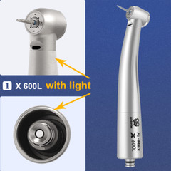 Dental Fiber Optic High Speed Handpiece LED Quattro Water Spray fits NSK X600L
