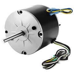 VEVOR Condenser Fan Motor with Capacitor 1/4HP 825RPM 208-230V CW/CCW Rotation