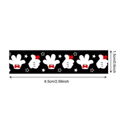 12 Rolls Cartoon Mouse Washi Tape Set – 0.6 Inch x 16.4 Ft Each, Cute Mouse D…