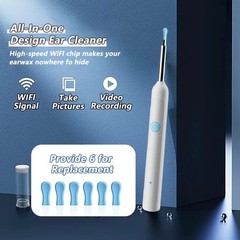 Ear Wax Cleaner Ear Camera Otoscope with Light Cleaner Removal Kit For ANDROID