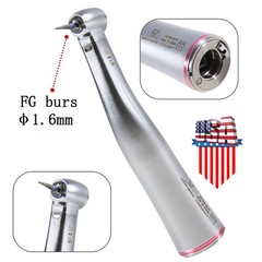 Dental 1:5 Increasing LED Contra Angle Handpiece Quattro Water Spray E-type