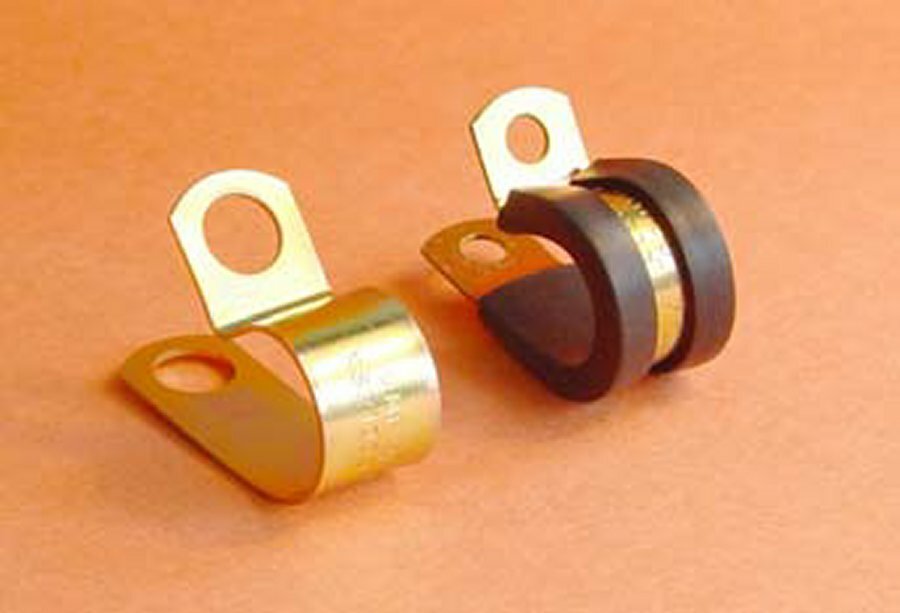 MS21333-22, NASM21333-22 Plain Metal Clamp Loop (Select Qty:5,10,25,50,100)