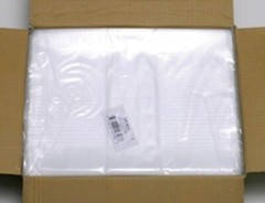 1000 2×3 to 5×12 Elkay Plastics Clear Tuf-R 1-Mil Lay Flat Open Top End Poly Bag