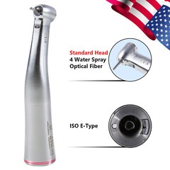 Dental 1:5 Increasing LED Contra Angle Handpiece Quattro Water Spray E-type