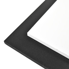 BuyPlastic White Expanded PVC Plastic Sheet 3mm (1/8″) x 24″ x 24″
