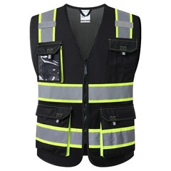 JKSafety Hi Vis Reflective Safety Vests for Men Women High Visibility Vest wi…