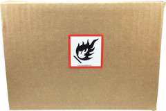 GHS Pictogram Labels Flame | 2 x 2″ Inch Square | 500 Pack