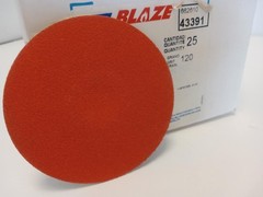 Norton Quick-Change Disc: Type S, 3″ Dia, 120 Grit, Premium Ceramic Alumina,