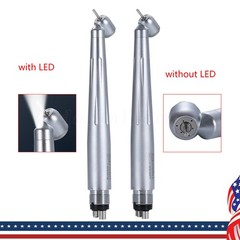 Dental 45 Degree (LED) High Speed Handpiece (Self-Power) Oral Surgery Turbine 4H