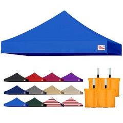 Tradesparker 10X10 Commercial Pop Up Canopy Replacement Top-Windproof