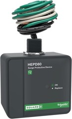 Square D HEPD80 Universal Whole House Surge Protection Device, 1-Phase, 3-Wir…