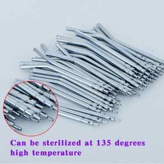 Dental Air Water Spray Nozzles/Tips Triple 3-way Syringe Metal Nozzles/Tips/Tube