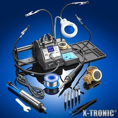 X-Tronic 3060-PRO 75 Watt “Double Digital” Soldering Iron Station Complete Kit