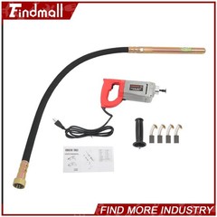 Findmall 1500W Construction Tools Electric Concrete Vibrator 4.5 Feet Long Shaft