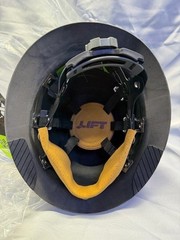 LIFT Safety HDF-15KG DAX Full Brim Hard Hat – BLACK–Factory 2nds
