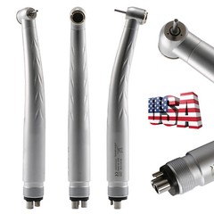 10 Yabangbang Dental Turbine 3 Triple Water Spray 4 Holes High Speed Handpiece