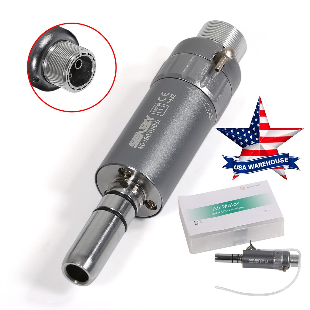 Dental Inner/External Spray Low Slow Speed Handpiece Air Motor 2/4Hole E-type