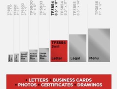Scotch Thermal Laminating Pouches 3mil Letter Size 8.9×11.4in 200 sheets total